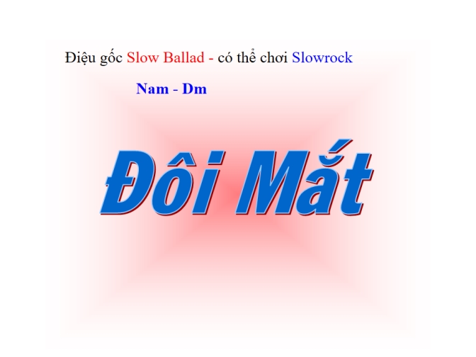 Đôi Mắt