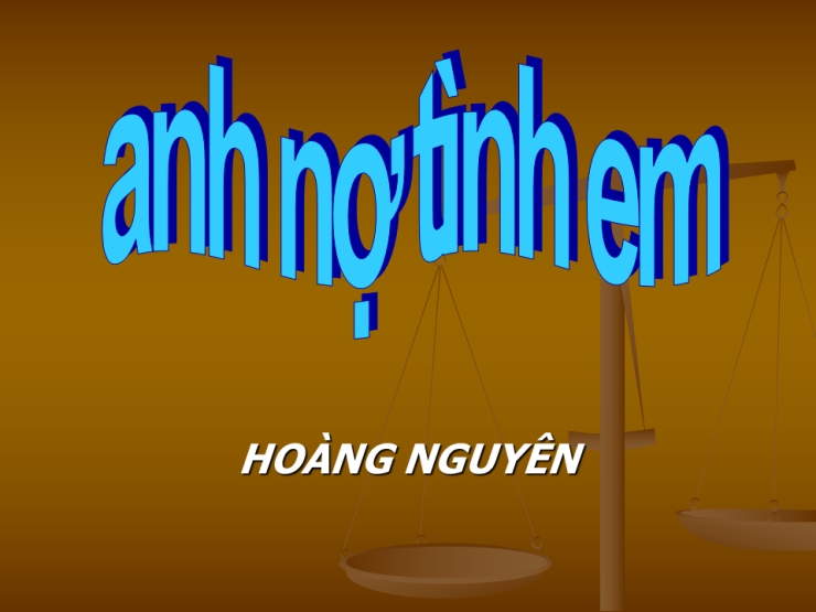 Anh Nợ Tình Em