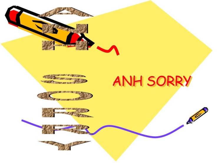 Anh Sorry - Triệu Hoàng
