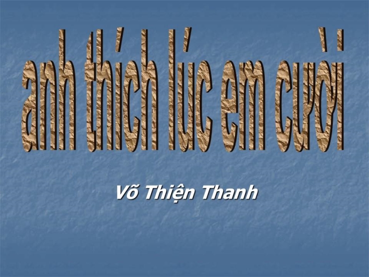 Anh Thích Lúc Em Cười