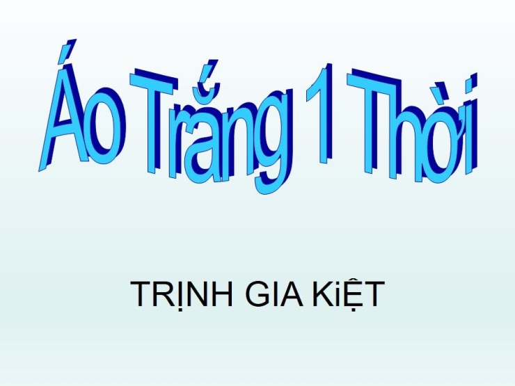 Áo Trắng Một Thời