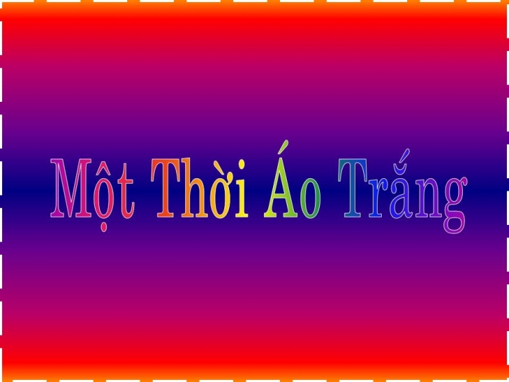 Một Thời Áo Trắng