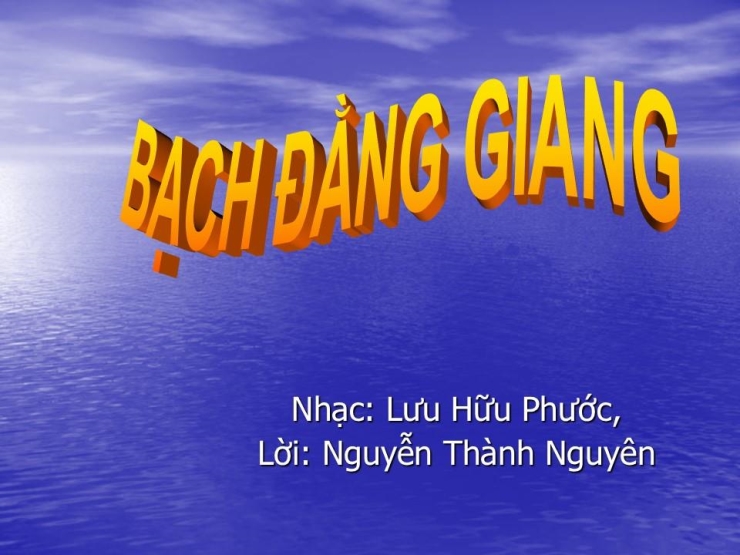 Bạch Đằng Giang