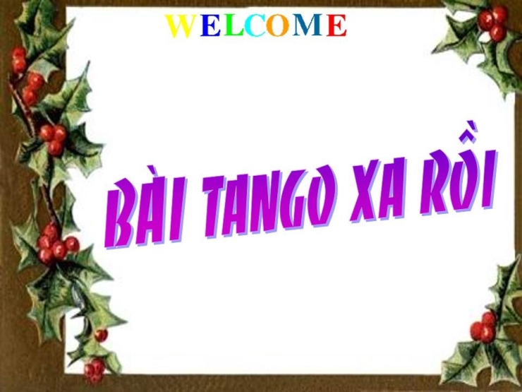 Bài Tango Xa Rồi