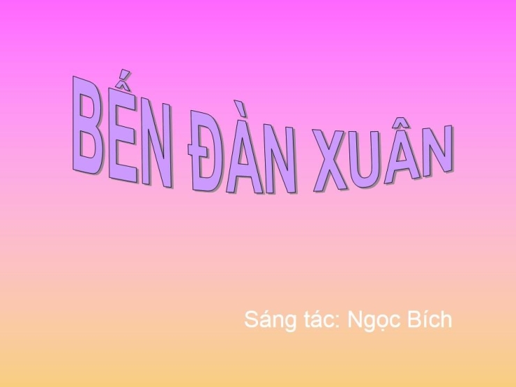 Bến Đàn Xuân
