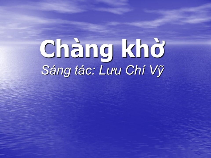 Chàng Khờ