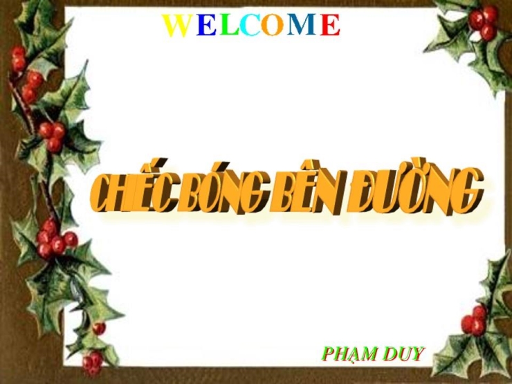 Chiếc Bóng Bên Đường