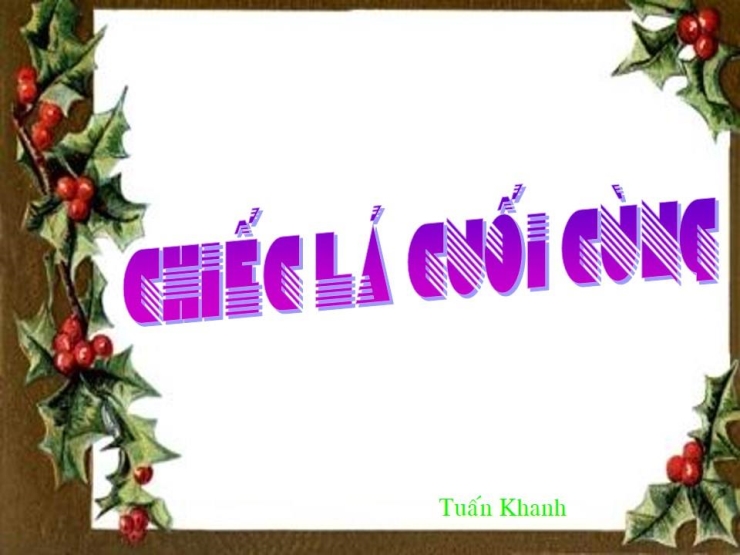 Chiếc Lá Cuối Cùng