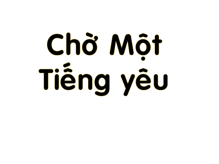 Chờ Một Tiếng Yêu