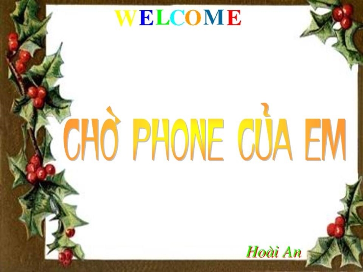 Chờ Phone Của Em