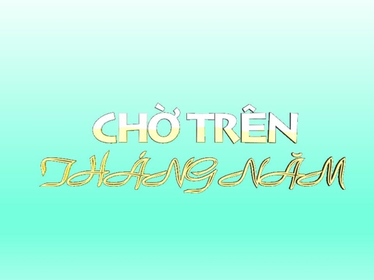 Chờ Trên Tháng Năm