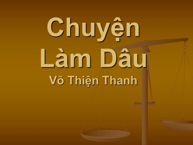 Chuyện Làm Dâu