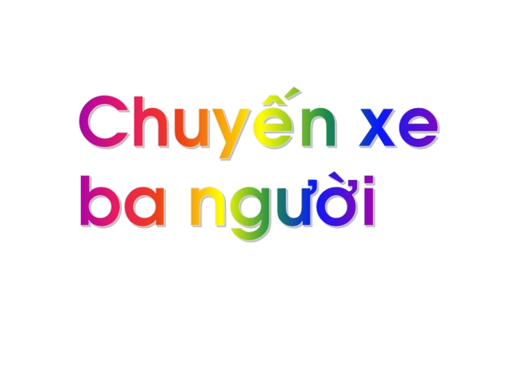 Chuyến Xe Ba Người