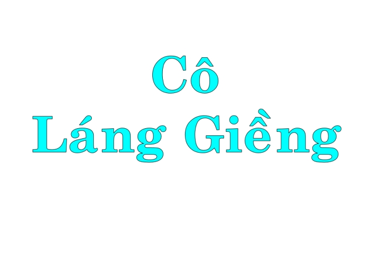Cô Láng Giềng