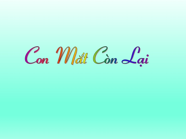 Con Mắt Còn Lại
