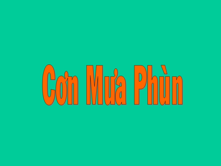 Cơn Mưa Phùn