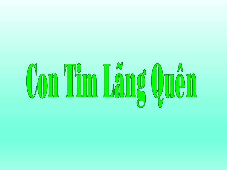 Con Tim Lãng Quên