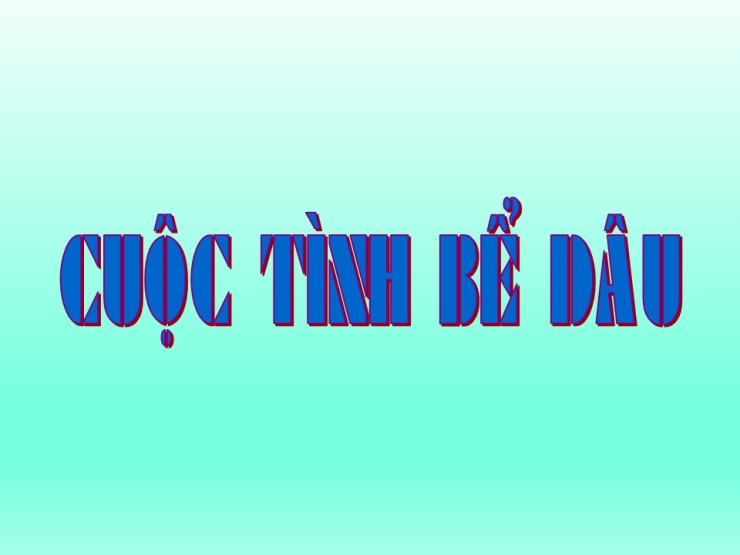 Cuộc Tình Bể Dâu