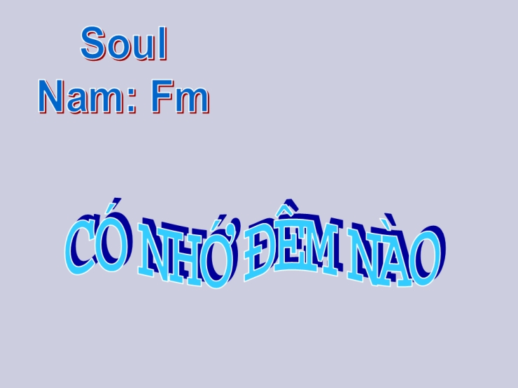 Có Nhớ Đêm Nào