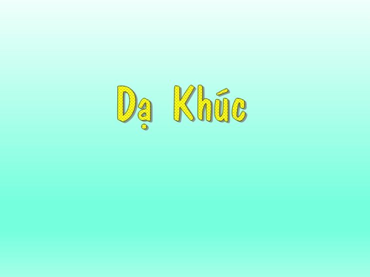 Dạ Khúc