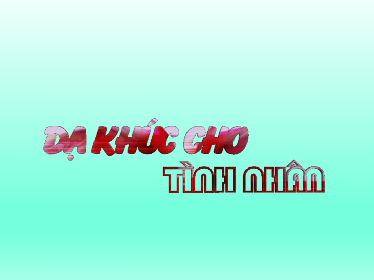 Dạ Khúc Cho Tình Nhân