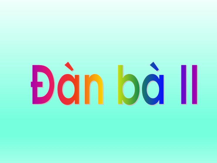 Đàn Bà II