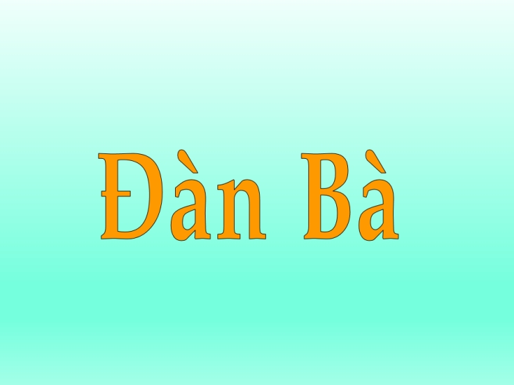 Đàn Bà