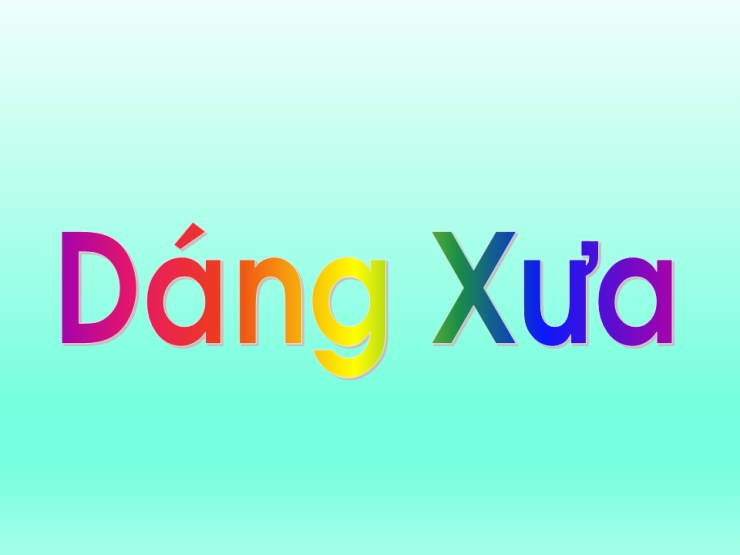 Dáng Xưa