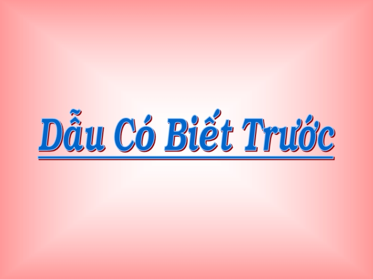 Dẫu Có Biết Trước