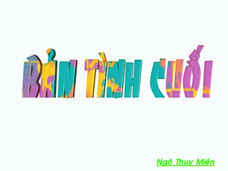 Bản Tình Cuối