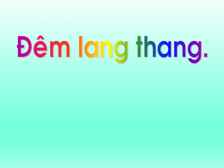 Đêm Lang Thang