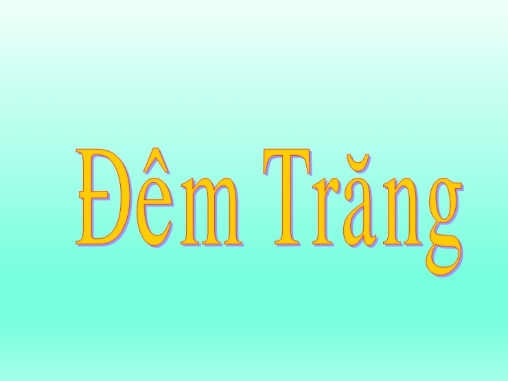 Trăng (đêm trăng)