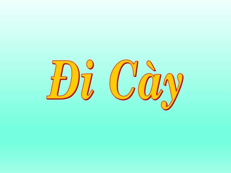 Đi Cày