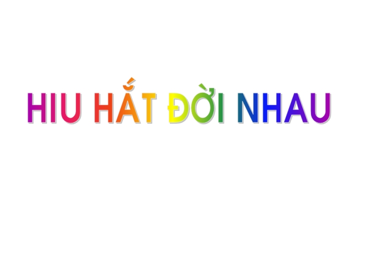 Hiu Hắt Đời Nhau