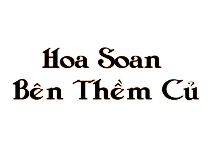 Hoa Soan Bên Thềm Cũ