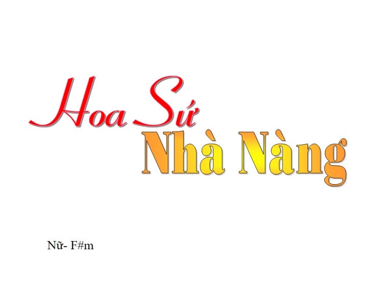 Hoa Sứ Nhà Nàng 2