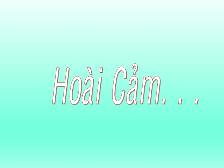 Hoài Cảm