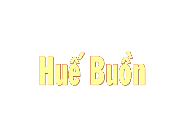 Huế Buồn