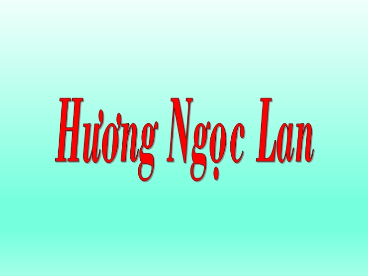 Hương Ngọc Lan