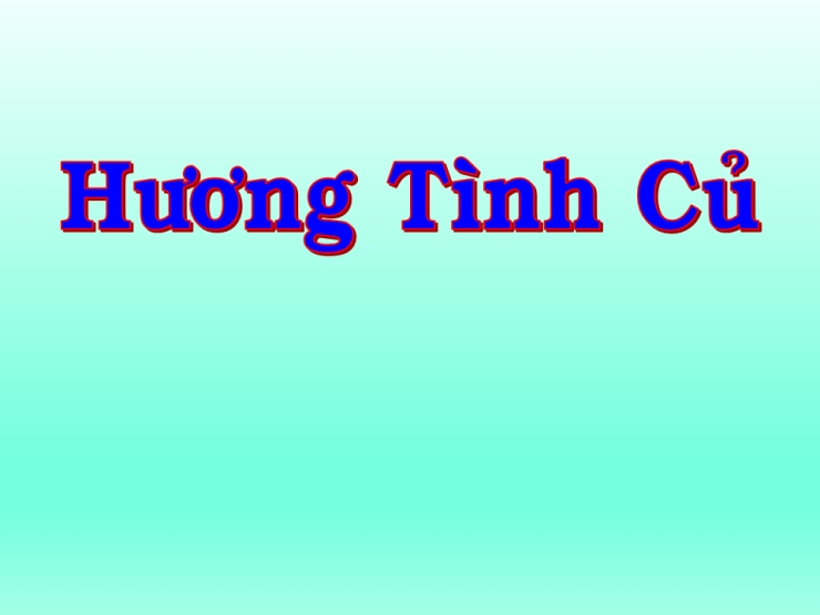 Hương Tình Cũ