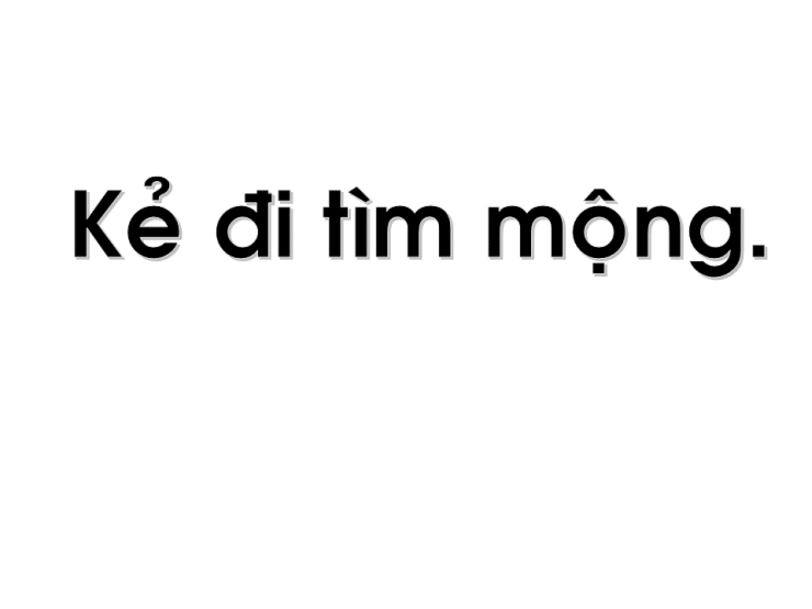 Kẻ Đi Tìm Mộng