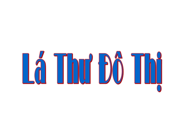 Lá Thư Đô Thị