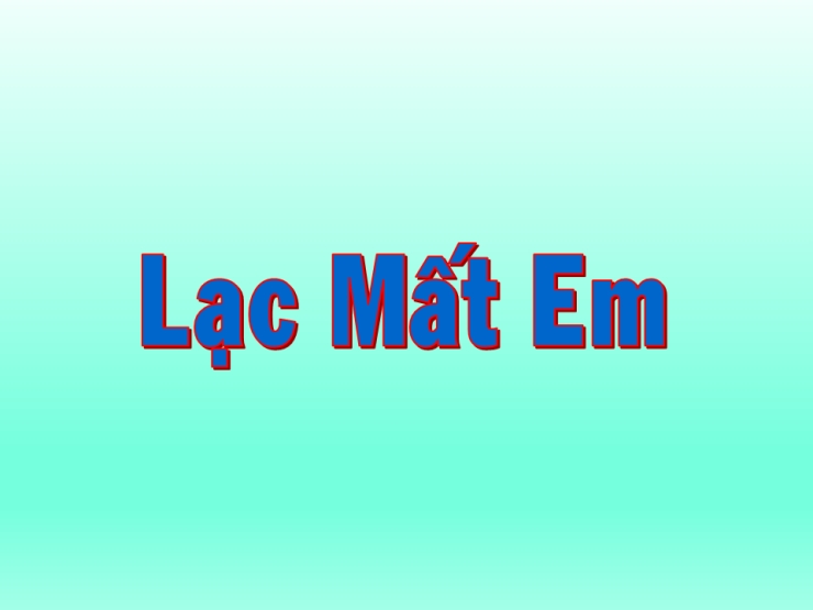 Lạc Mất Nhau