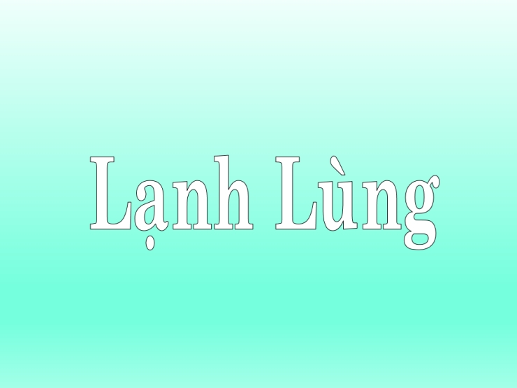Lạnh Lùng