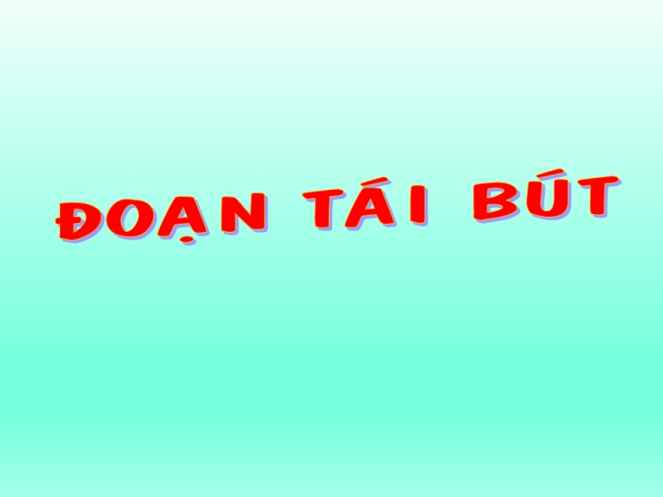Đoạn Tái Bút