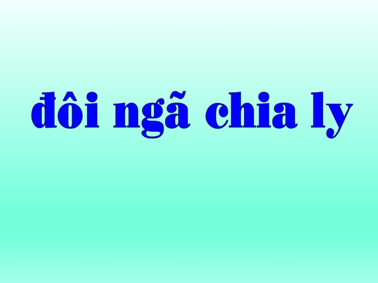 Đôi Ngả Chia Ly