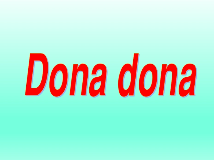 Tiếc Thương (Donna, Donna)
