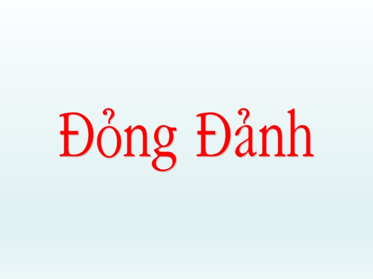Đỏng Đảnh