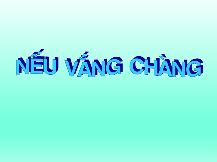 Nếu Vắng Chàng