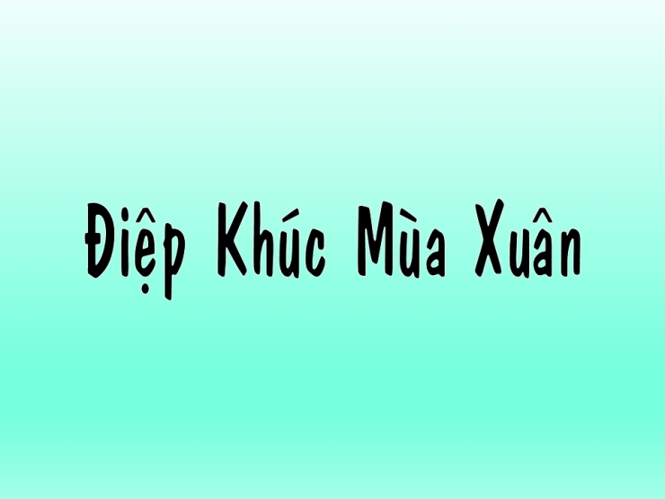 Điệp Khúc Mùa Xuân